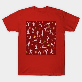 Pilates Christmas (red) T-Shirt